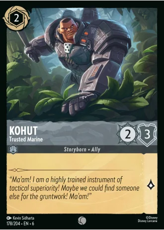 Kohut - Trusted Marine #178/204 — Azurite Sea