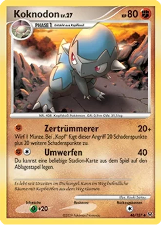 Koknodon #46/127 — Platin
