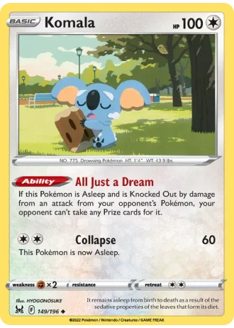 Komala #149/196 — Lost Origin
