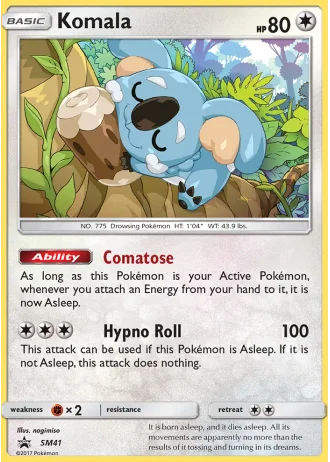 Komala SM41 — Sun & Moon Promos