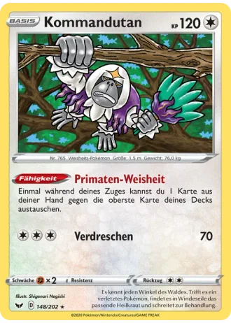 Kommandutan #148 — Schwert & Schild