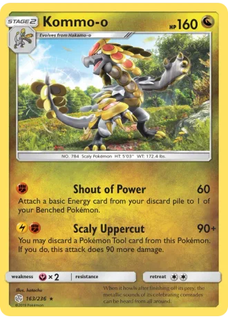 Kommo-o #163/236 — Cosmic Eclipse