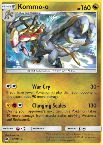 Kommo-o #77/111 — Crimson Invasion