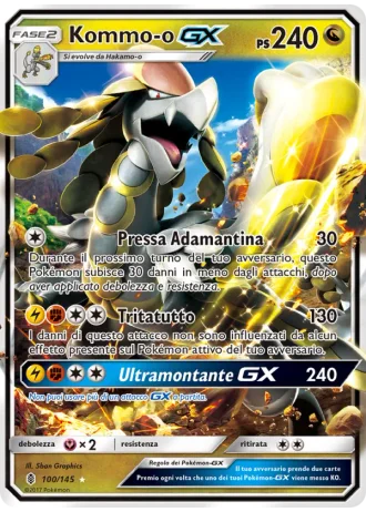 Kommo-o GX #100/145 — Guardiani Nascenti
