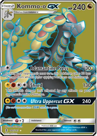 Kommo-o GX #141/145 — Guardians Rising