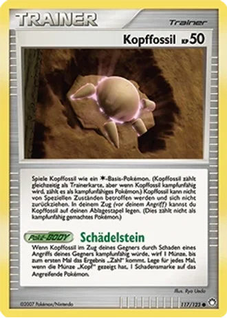 Kopffossil #117/123 — Geheimnisvolle Schätze