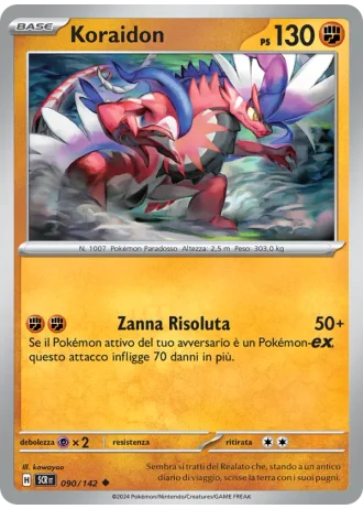 Koraidon #090/142 — Corona Astrale