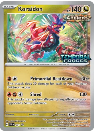 Koraidon #091 — Scarlet & Violet Promos