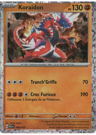 Koraidon #8 — Collection McDonald's 2024