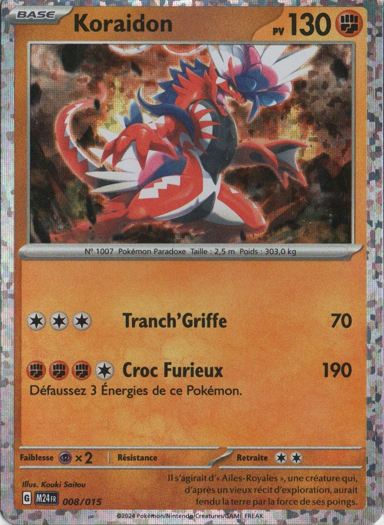 Koraidon #8 — Collection McDonald's 2024