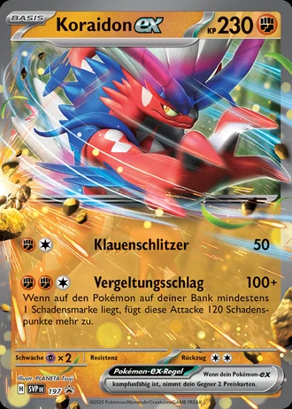 Koraidon ex #197 — Karmesin & Purpur Promos