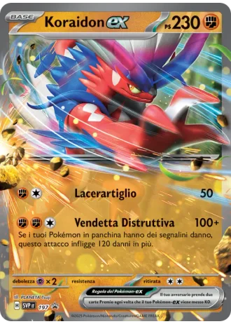 Koraidon ex #197 — Scarlatto e Violetto Promos