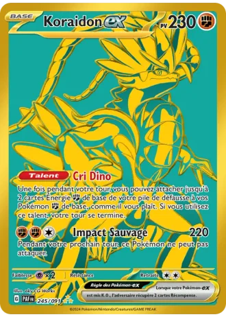 Koraidon ex #245/91 — Destinées de Paldea