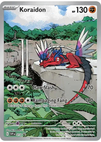 Koraidon (Pokémon Center Stamp) #014 — Scarlet & Violet Promos