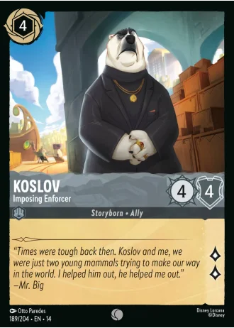 Koslov - Imposing Enforcer #189/257 — Hyperia City