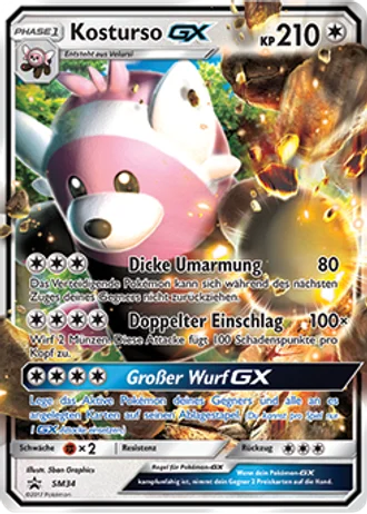Kosturso GX SM34 — Sonne & Mond Promos