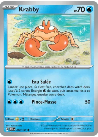 Krabby #098/165 — 151