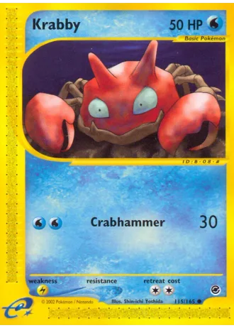 Krabby #115/165 — Expedition