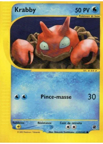 Krabby #115/165 — Expedition