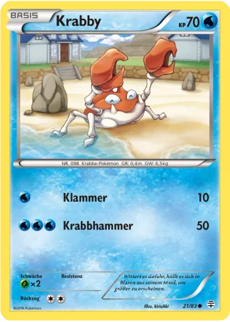Krabby #21/83 — Generationen