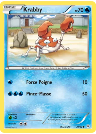 Krabby #21/83 — Générations