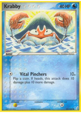 Krabby #54/100 — Crystal Guardians