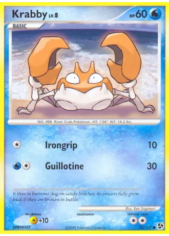 Krabby #75/106 — Incontri Leggendari