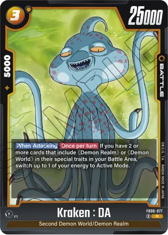 Kraken : DA FB06-077 — Rivals Clash (FB06)