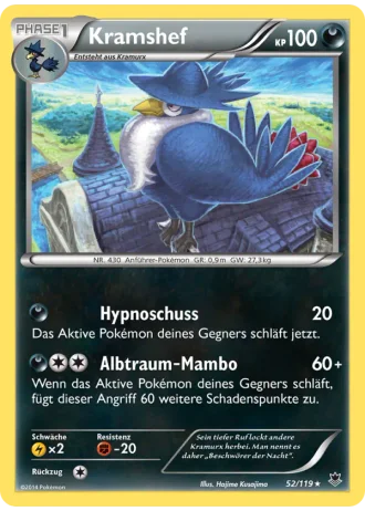 Kramshef #52/119 — Phantomkräfte
