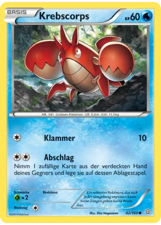 Krebscorps #42/160 — Protoschock