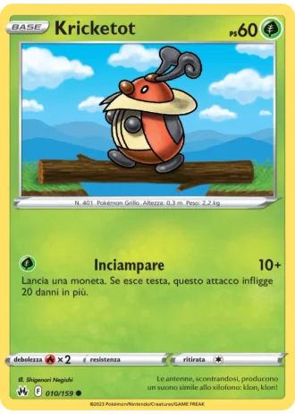 Kricketot #010/159 — Zenit Regale