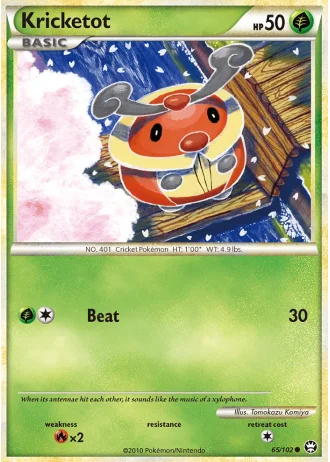 Kricketot #65/102 — Triumphant