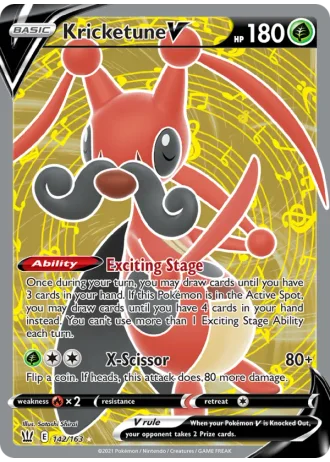 Kricketune V #142 — Battle Styles