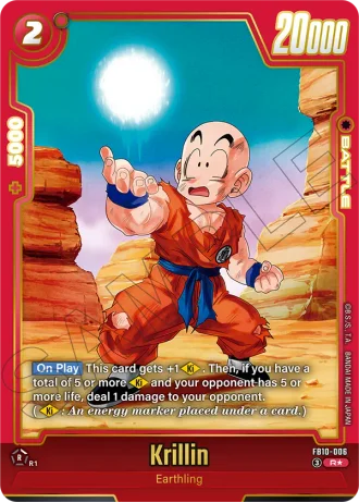 Krillin (Alternative Art) FB10-006 — Cross Force (FB10)