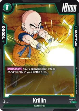 Krillin FB01-072 — Awakened Pulse (FB01)