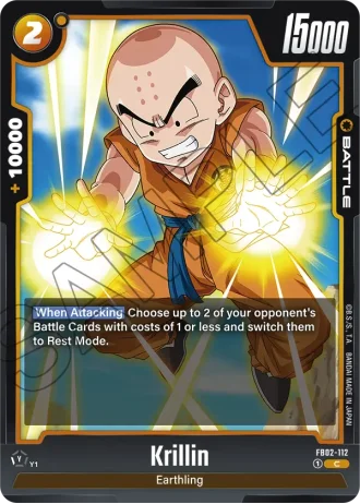 Krillin FB02-112 — Blazing Aura (FB02)