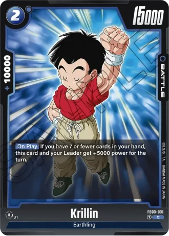 Krillin  FB03-031 — Raging Roar (FB03)