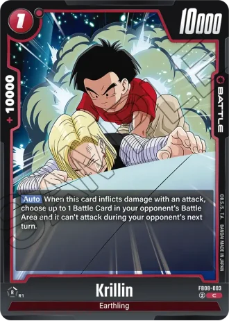 Krillin  FB08-003 — Saiyan's Pride (FB08)