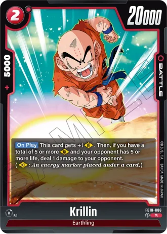 Krillin  FB10-006 — Cross Force (FB10)
