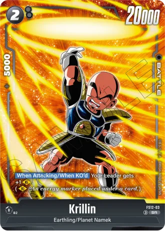 Krillin  FS12-03 — Starter Deck EX: The Beat of Ki (FS12)