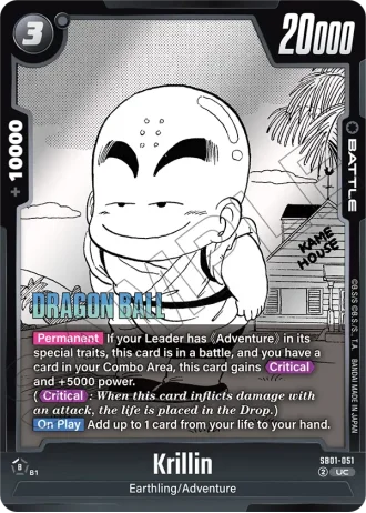 Krillin SB01-051 — Manga Booster 01 (SB01)