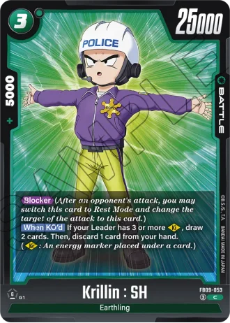 Krillin : SH  FB09-053 — Dual Evolution (FB09)