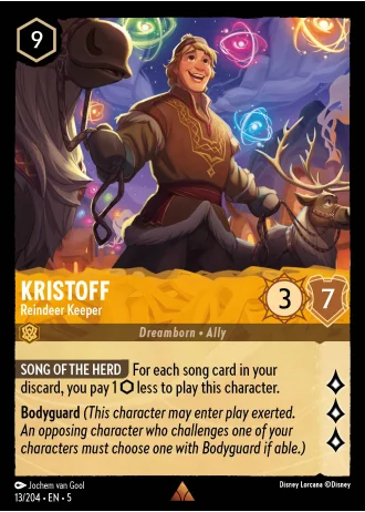 Kristoff - Reindeer Keeper #13/204 — Shimmering Skies
