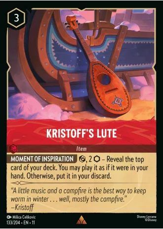 Kristoff's Lute #133/204 — Winterspell