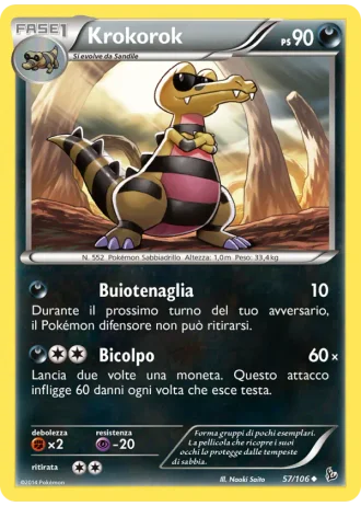 Krokorok #57/106 — Fuoco Infernale