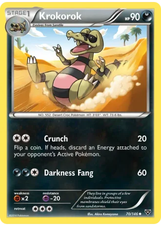 Krokorok #70/146 — XY