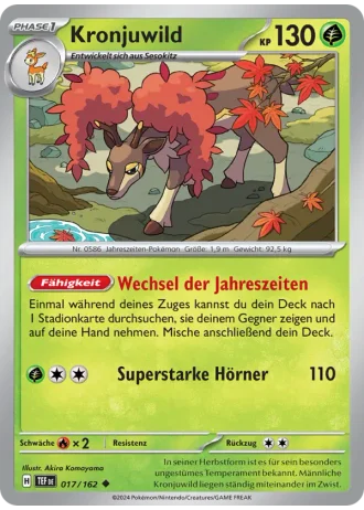 Kronjuwild #017/162 — Gewalten der Zeit