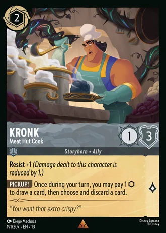 Kronk - Meat Hut Cook #191/261 — Attack of the Vine!