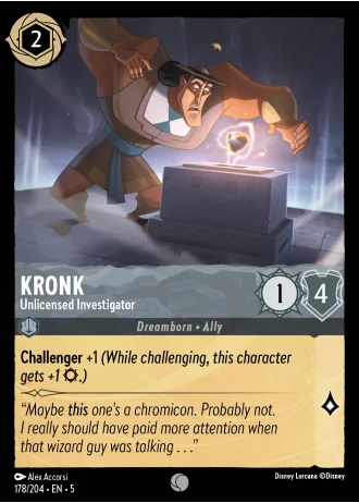 Kronk - Unlicensed Investigator #178/204 — Shimmering Skies