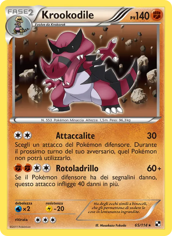 Krookodile #65 — Nero e Bianco